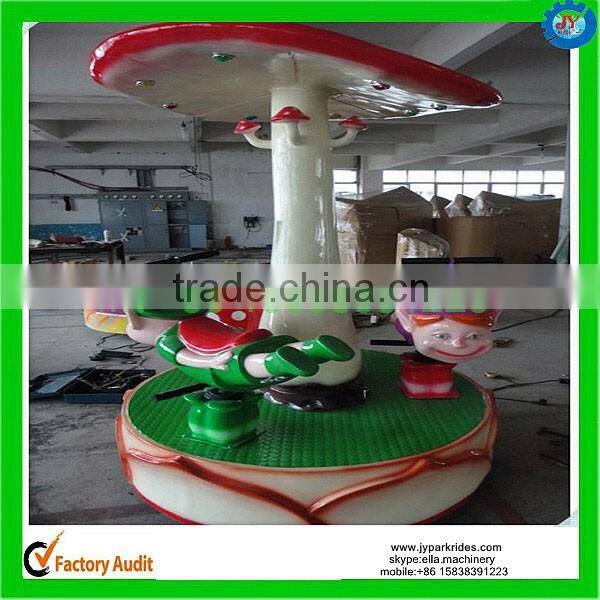 coin operated kids ride carousel small kids carousel horse ride