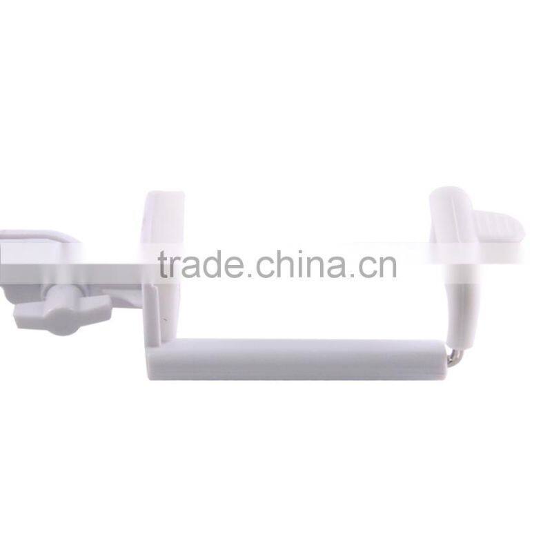 2015 hot in pocket mini selfie stick with wired