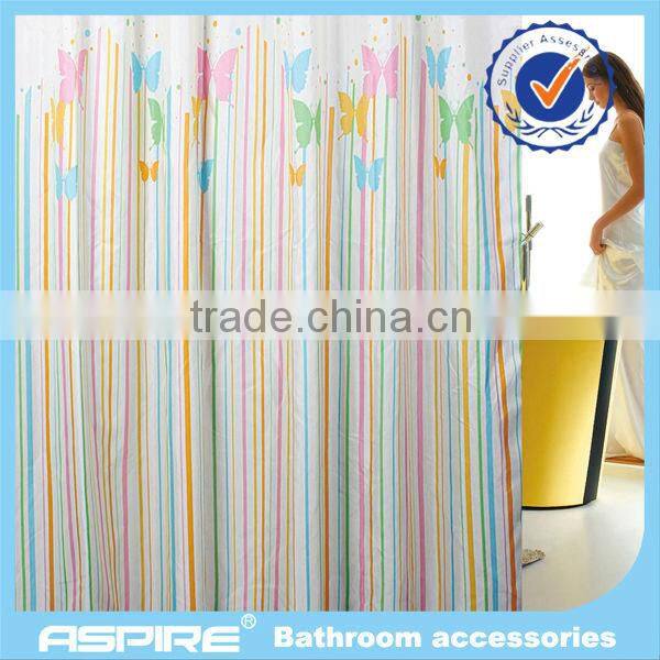 textile curtain for bathroom