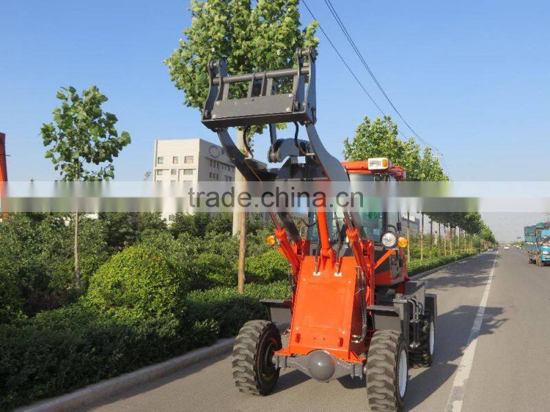 china mini wheel loader articulated small loader with front end loader for sale cheap price