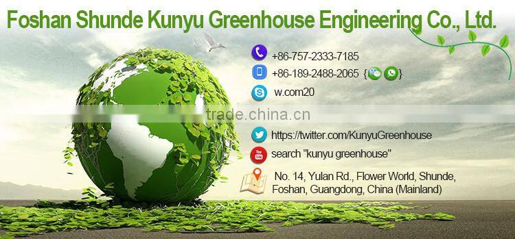 Galvanized steel frame greenhouse for Agriculture