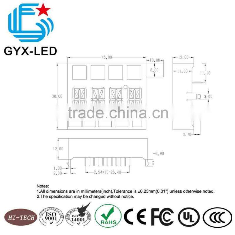 blue color water heater custom Alphanumeric display