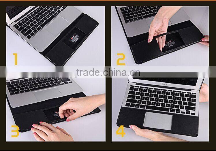 2016 For Macbook Pro Case, For Macbook Pro 13 Retina leather case, For Macbook Pro Leather Case