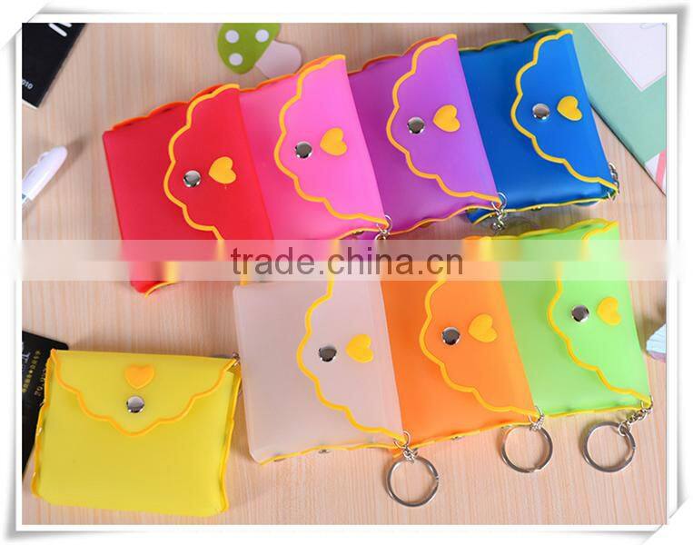 High quality key chain coin purse for wholesale