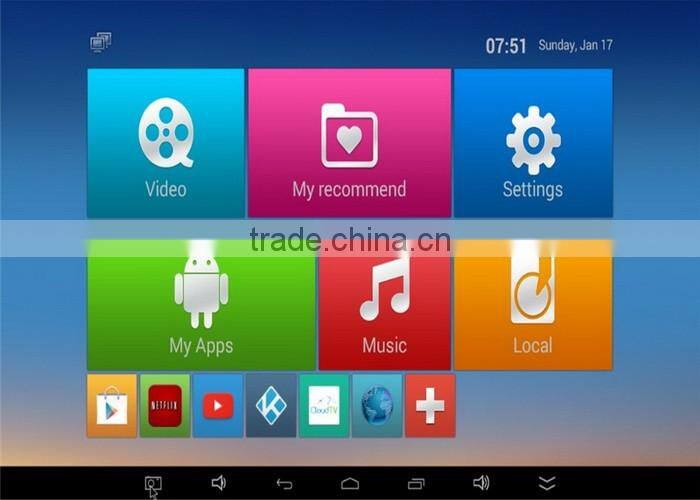 Wholesale MXG R9 Pro tv box amlogic s905 4k 64 bits quad core android smart tv set top box