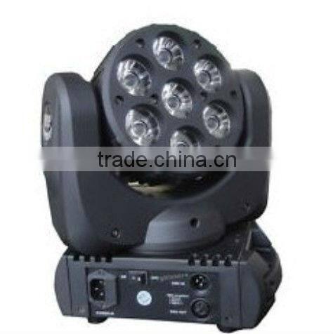 7x12w RGBW 4in1 Led moving head wash DJ stage light