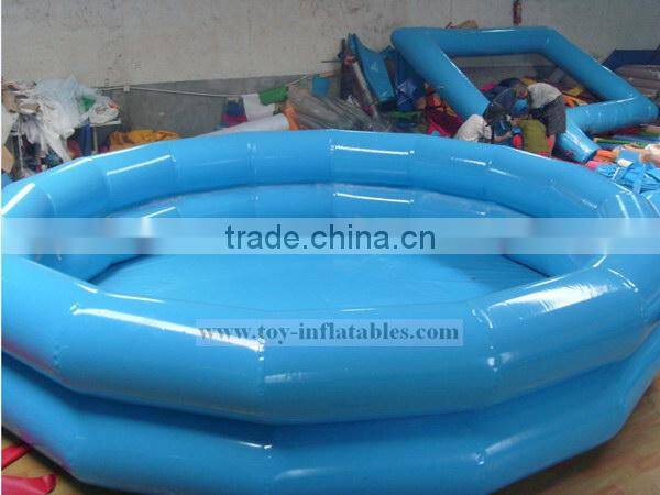 Beautiful special rainbow inflatable pool water slide
