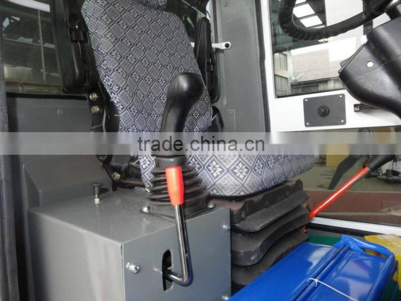 mini wheel loader 37HP small articulated loader ZL08