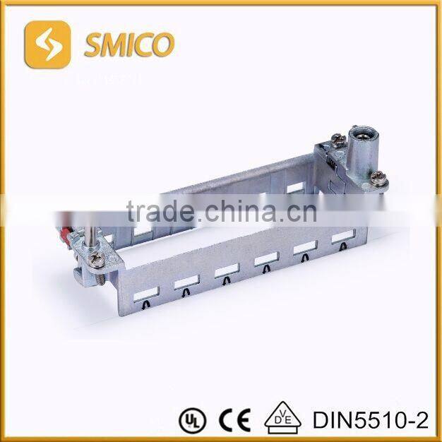 3 modules Metal hinged frames for heavy duty connector for H10B