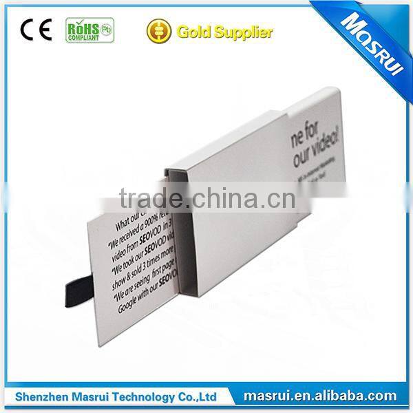 2.4 inch LCD screen customized OEM digital video greeting card and video advertising brochure