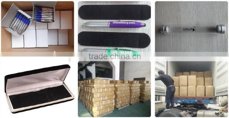plastic promotional pink color table desk ball pen