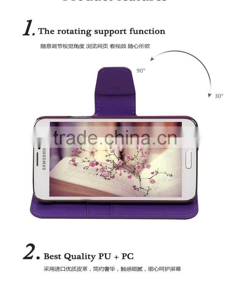 Factory directly Wholesale pu leather flip cover case for Apple Iphone 6