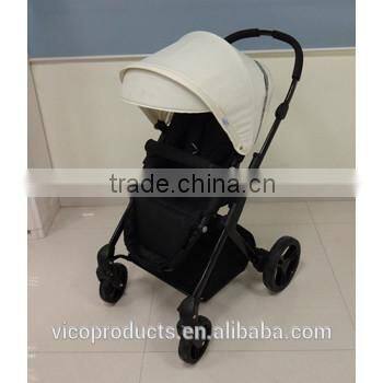 2016 mutifunction luxury lightweight baby stroller 3 in 1 with carrycot and carseat