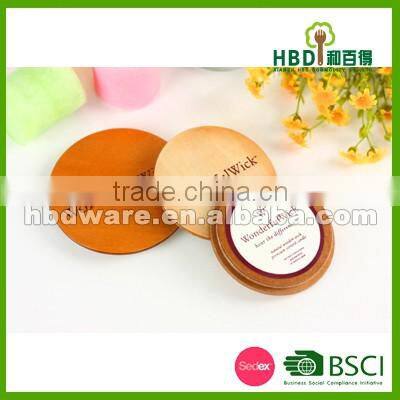 Cup lid wooden