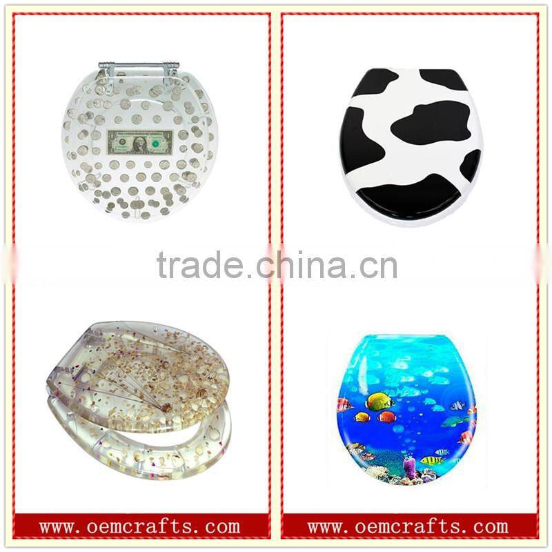 Wholesale new product dollars clear resin Toilet roll holder