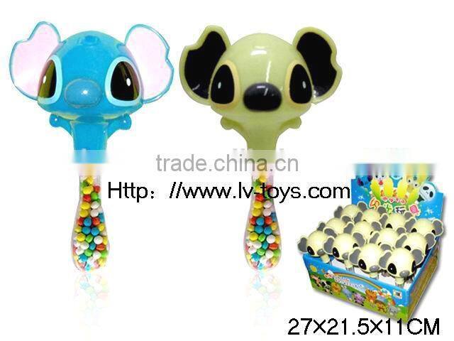 Funny plastic animal toy candy monkey toy for sale