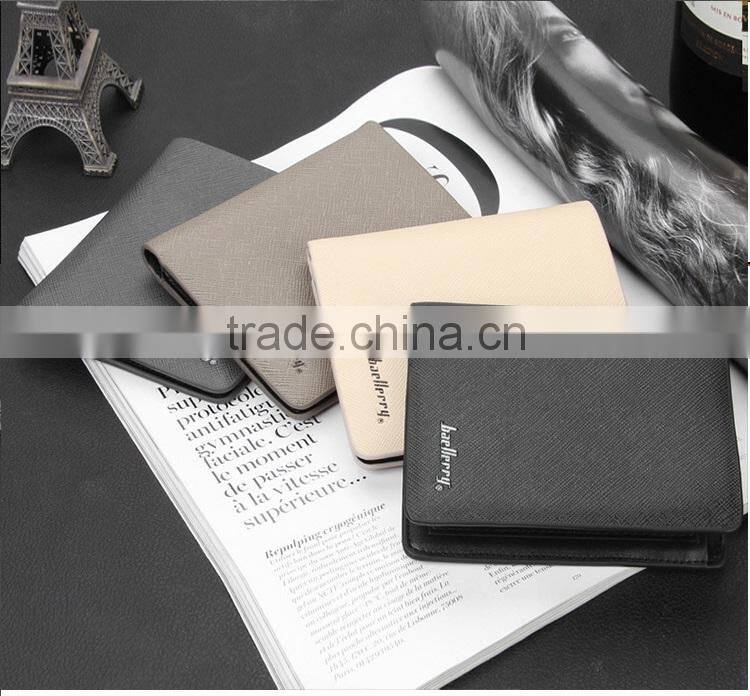 custom pu leather beallerry mens wallet for men