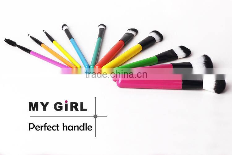 2016 MY GIRL high quality makeup brushes , professional makeup brushes handmade makeup brushes manufacturers china