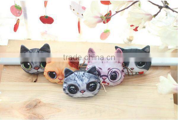 Fashion Cat-people Fabrics Woman Coin Wallet Wholesale ZTCW-0025