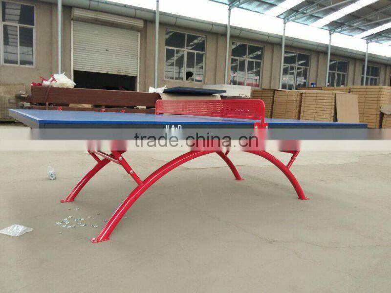 modern table tennis table for outdoor offical size