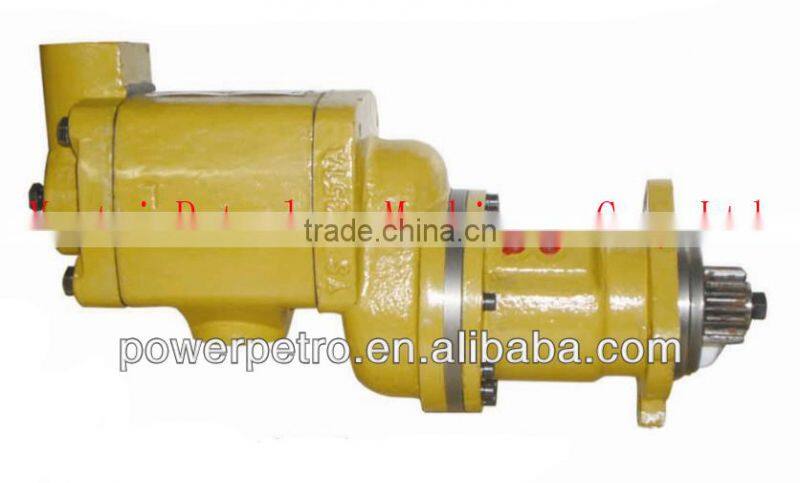 compressed as power vane motor for start diesel engine