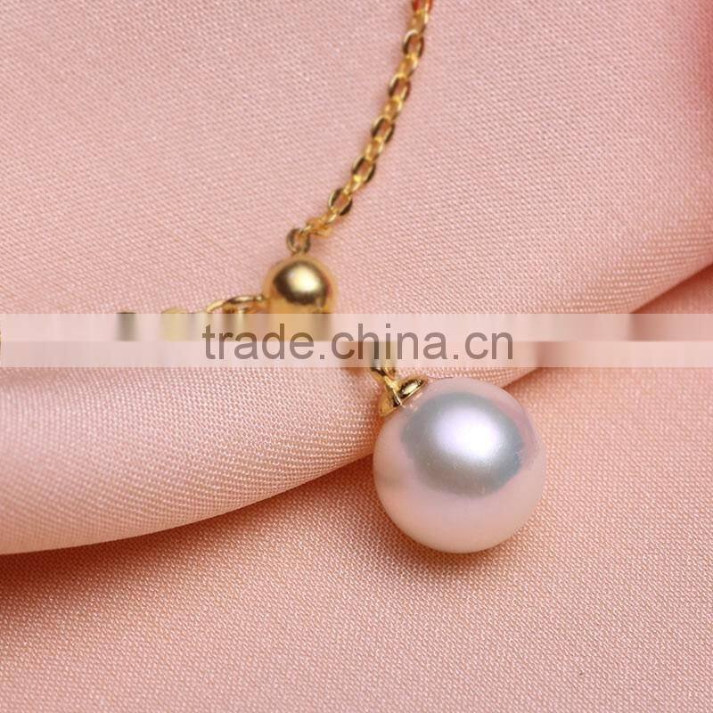 Free sample online wholesale 925 sterling silver single pearl pendant designs