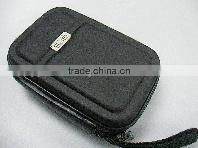 Metal logo black color new hard disk protective eva case