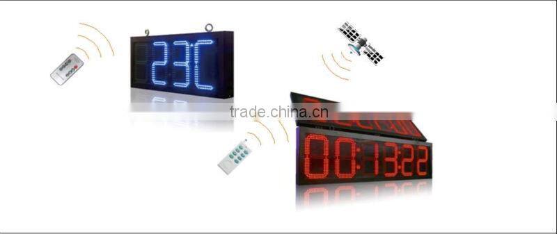 high quality digital calendar clock and temperature desktop