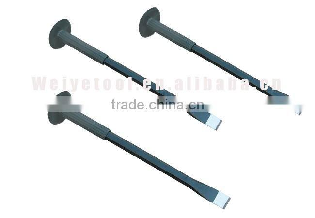 best quality of stone chisels and popular rubber grip cold steel chisel