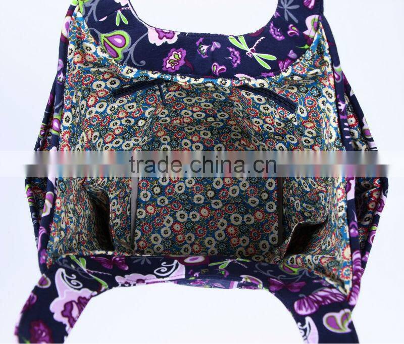 Z380 B09 QUILTED COTTON 100% SHOPPING BAG, TOTE