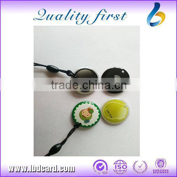 Durable ABS LF RFID keychain Tag