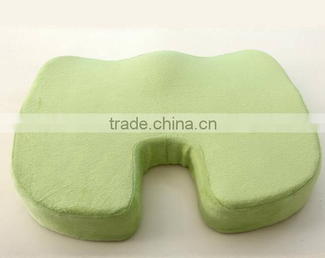 Memory Foam Coccyx Seat Cushion Chair Cushion Alleviates Lower Back or Sciatica Pain