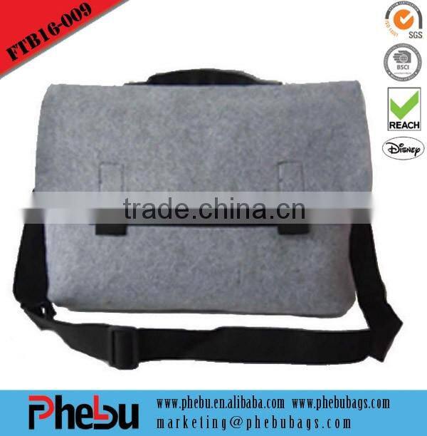 Camel Felt Document casual sling cross body bag(FTB16-011)