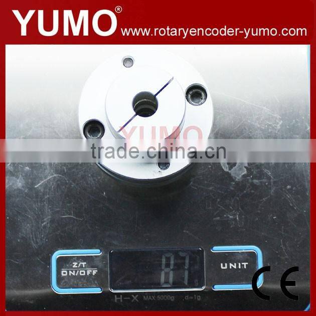 YUMO 10X10 Dia 50mm L 51 Cost-effective Single Disc Rotary Encoder aluminum alloy Couplings