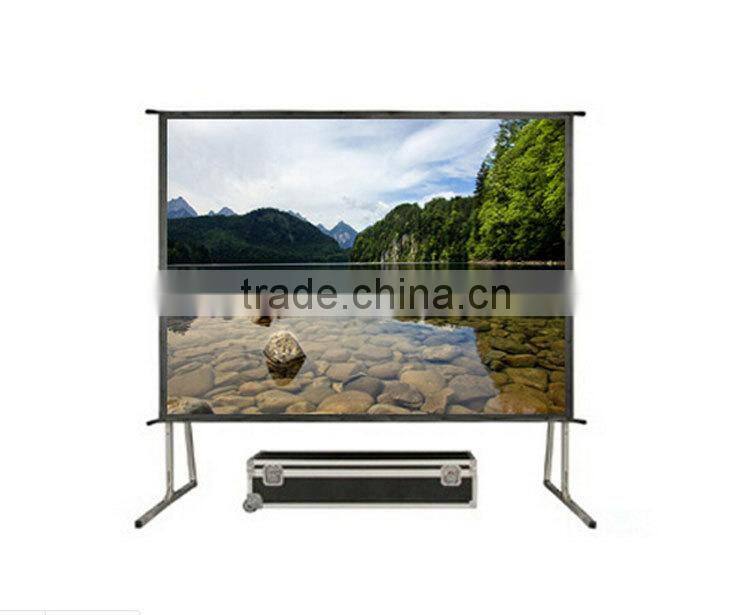 300 inches Portable projection screen fabric fast fold projection screen