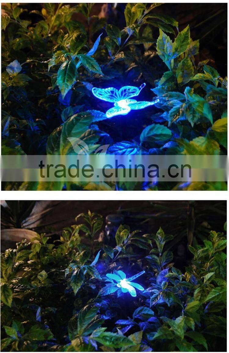 decorative light stake light, Hummingbird shape party light, Color Changing LED light for holidays