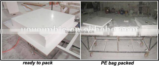 solid surface dining table / black dining table marble / table design in restaurant