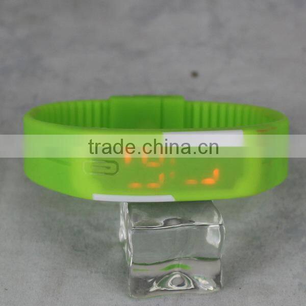 High quality silicone led watch , customized logo/style silicone watch ,led silicone watch