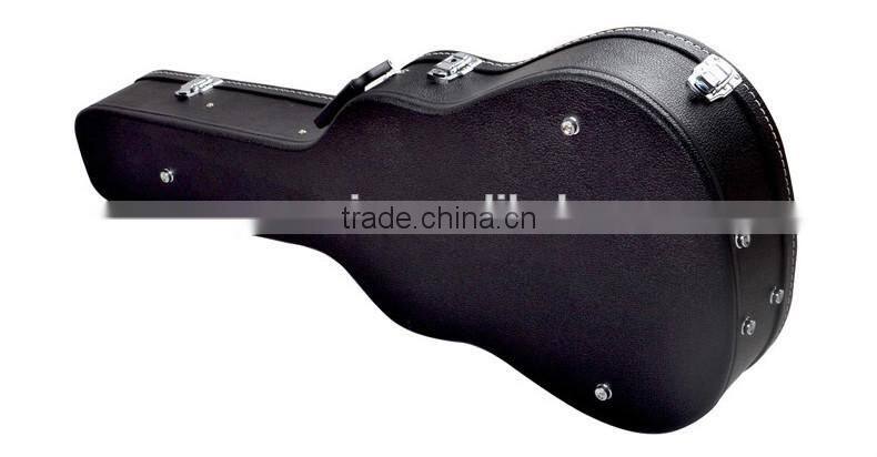 Nice quality Leather L type acoustic guitar case