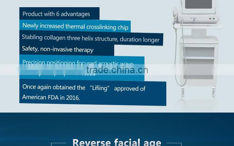 No bleeding face lifting machine home hifu treatment