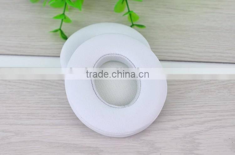 Replacement Ear Pads Memory Foam Protein Leather Replacement Ear Cushion Earpads For Beats by Dre Solo 2.0 Wired Headphone