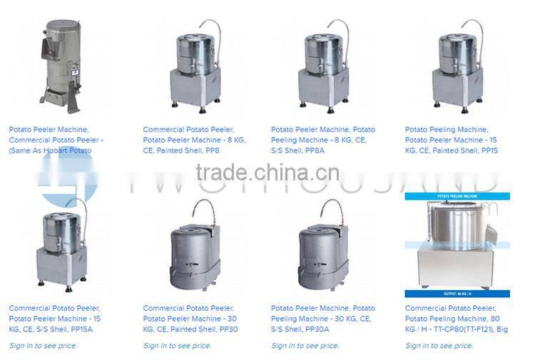 Potato Peeling Machine For Sale -15 KG, CE, S/S Shell, PP15A