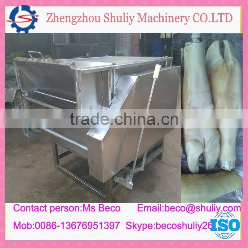 stainless steel goat sheep head dehairing machine 008613676951397