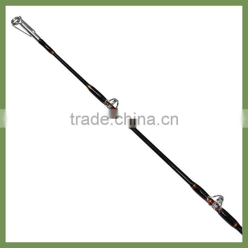cheap chinese solid fiberglass boat rod game fishing rod
