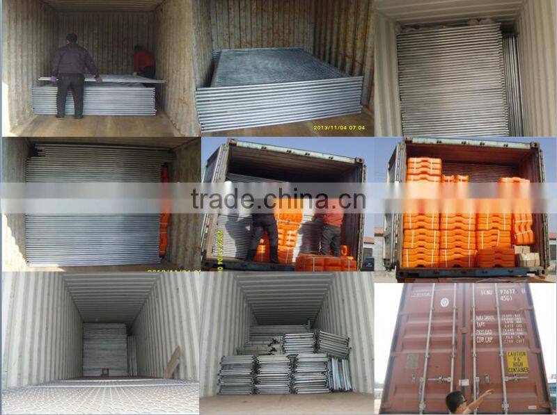 temporary construction chain link fence for USA(Guangzhou Factory)