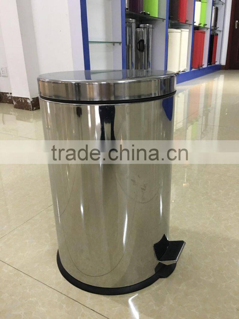 stainless steel dustbin