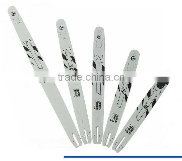 Pro-solid bar with replaceable nose sprocket for MS381 chainsaw