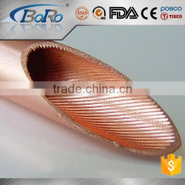 12mm refrigeration flat copper tube