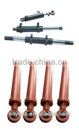 double acting hydraulic cylinder for agricultural machinery
