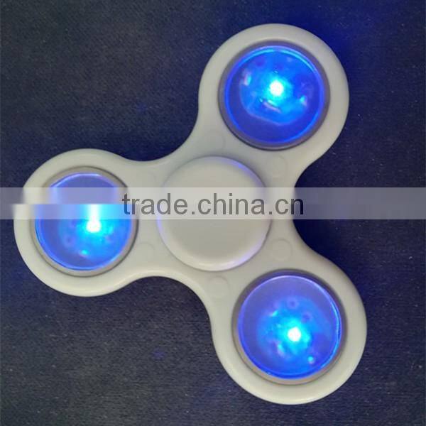 Pre-sale! 608 Led Spinner fidget with clickable button hybrid ceramic bearing led spinner